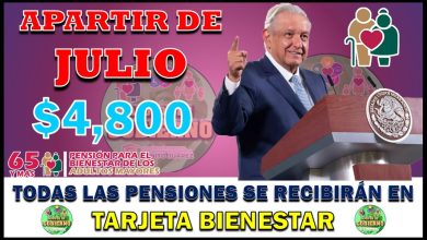 🚨🤯¡¡APARTIR DE JULIO!!🤯🚨 TODAS LAS PENSIONES SE RECIBIRÁN EN LA TARJETA BIENESTAR: Pensión Bienestar