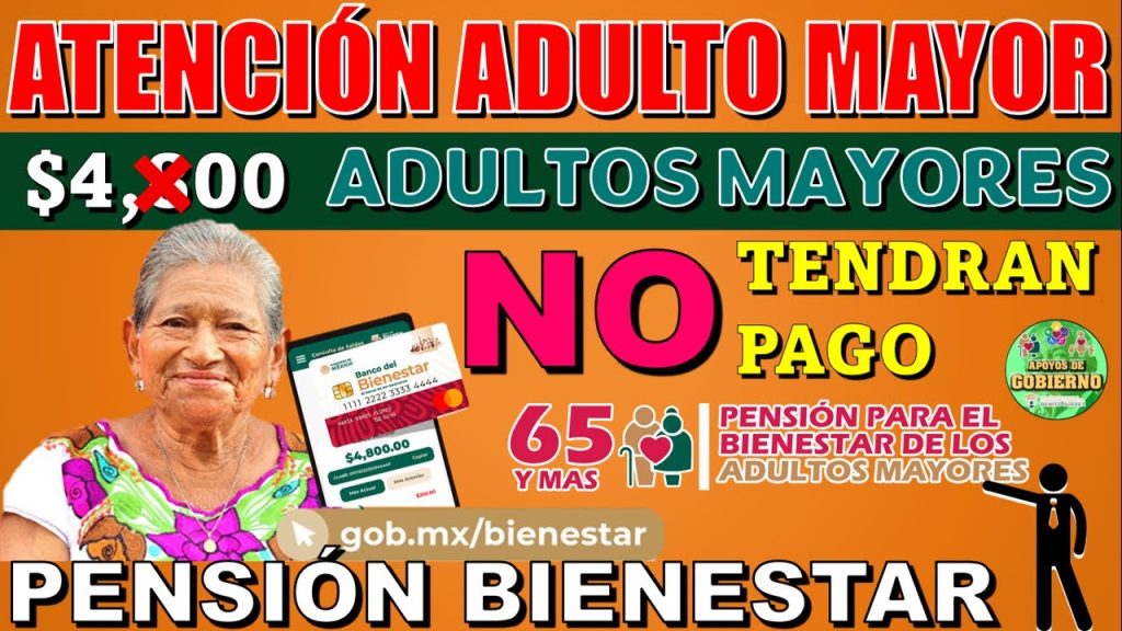 🔴¡¡ATENCIÓN ADULTOS MAYORES!!🔴 ESTOS PENSIONADOS NO PODRÁN RECIBIR PAGO EN JULIO ¡ESTA ES LA RAZÓN!