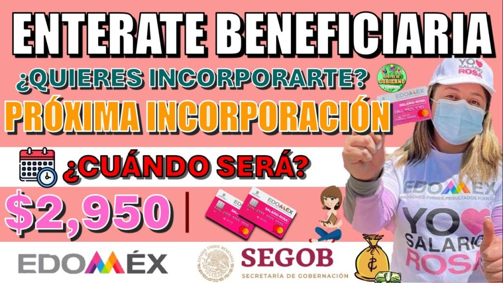 🤔👀👱🏼‍♀️¿CUÁNDO SERÁ LA PRÓXIMA INCORPORACIÓN AL SALARIO ROSA?👩🏼🤯 EN ESTA FECHA PODRÁS REGISTRARTE📆