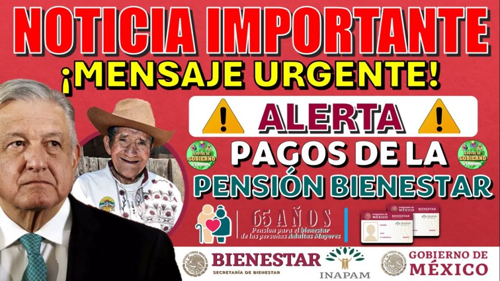 ⚠😱¡MUCHO CUIDADO PENSIONADO!⚠😱 ALERTA INAPAM A LOS APOYOS Y PAGOS 🚨¡TEN CUIDADO ADULTO MAYOR!🚨