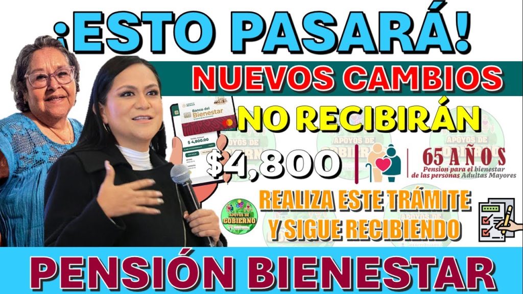 😨¡ESTO PASARÁ!😨 ADULTOS MAYORES DEJARÁN DE RECIBIR PAGO SI NO REALIZAN ESTO ¡NO PIERDAS TU PENSIÓN!