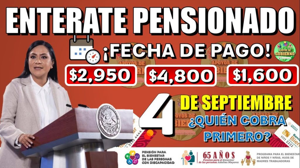 🔊INFORMACIÓN SOBRE LAS FECHAS Y MONTOS DE LA PENSIÓN BIENESTAR🔊 ¿¡ELLOS COBRAN PRIMERO!? PAGO CERCA🤑