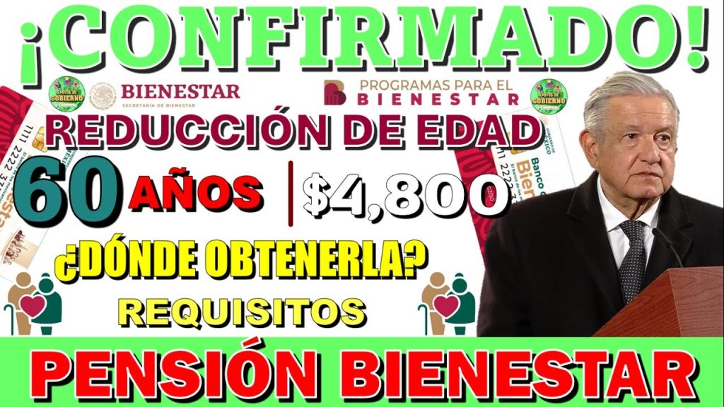 🥳✅💲¡SE ESTÁ HACIENDO REALIDAD!🥳✅💲 PENSIÓN ADULTOS MAYORES PARA LOS DE 60 AÑOS ¿DÓNDE OBTENERLA?