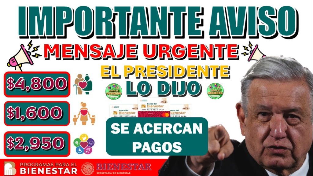 😱🚨👀¡EL PRESIDENTE LO DIJO URGENTEMENTE!😱🚨👀 ANTES DE QUE COBREN SU PENSIÓN ¡TIENEN QUE SABER ESTO!