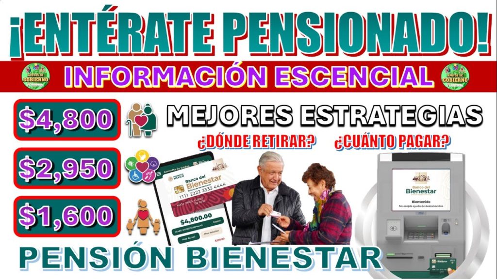 🚨🙀¡INFORMACIÓN ESENCIAL!🚨🙀 ¿DÓNDE RETIRAR TU PENSIÓN BIENESTAR A BAJO COSTO? 👀 LA MEJOR ESTRATEGIA👀