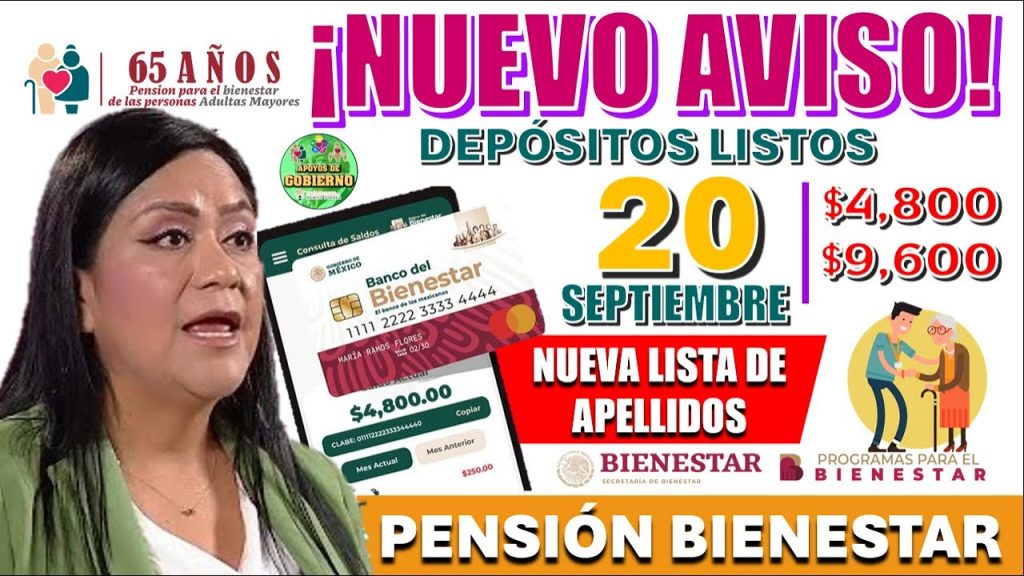 ✅¡ESTE ES TU PAGO!✅ RECIBIRÁN PAGOS DOBLES Y NORMALES ESTAS LETRAS 🤑¡¿ME TOCARÁ HOY MI PENSIÓN?!🤑