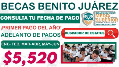 ¡Atención alumnos! De esta manera podrás consultar la fecha exacta de tu depósito: Becas Benito Juárez