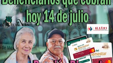 Pension Bienestar: Beneficiarios que cobran su apoyo hoy 14 de julio