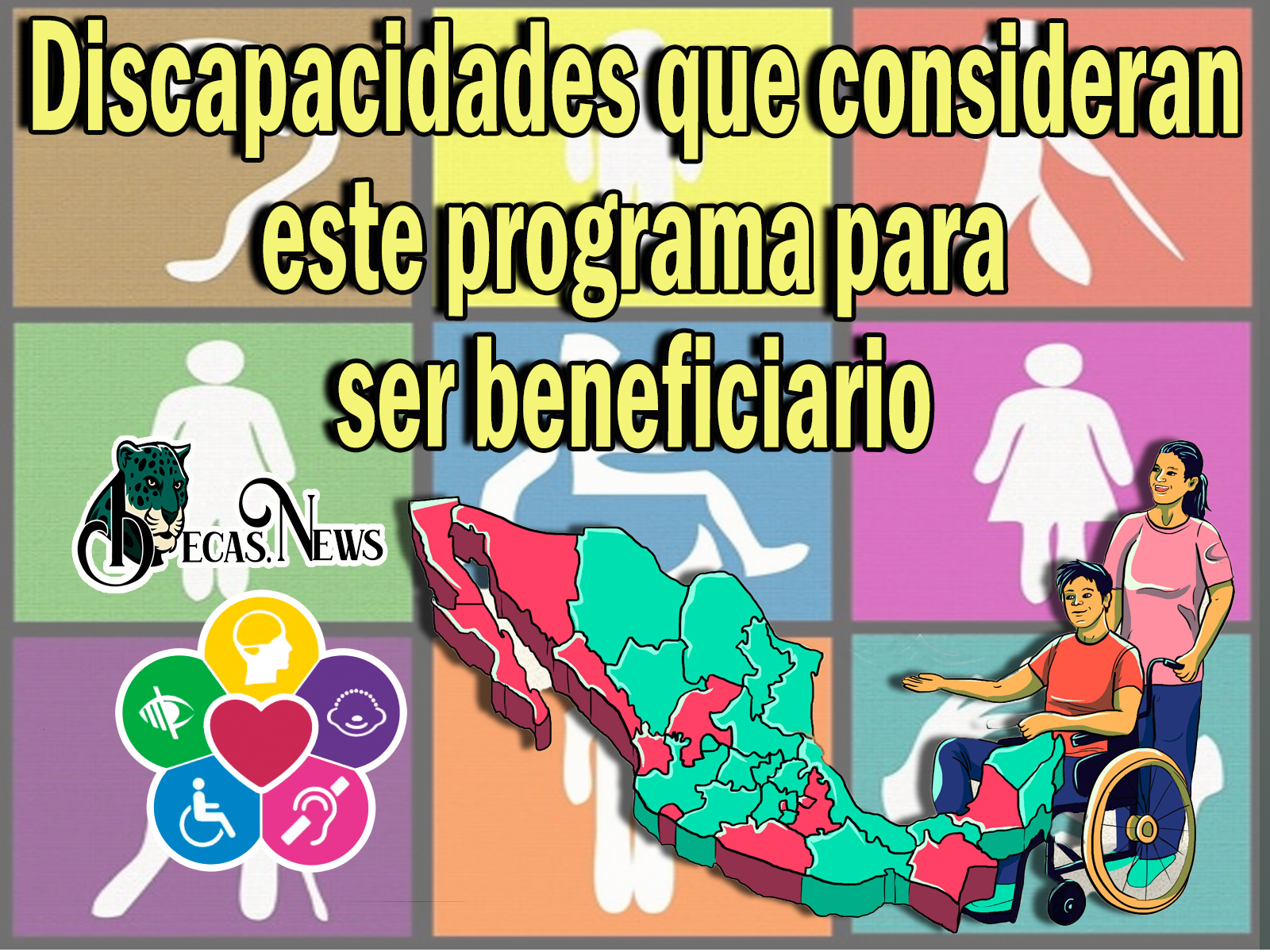 Pensión para Personas con Discapacidad: Discapacidades que consideran este programa para ser beneficiario