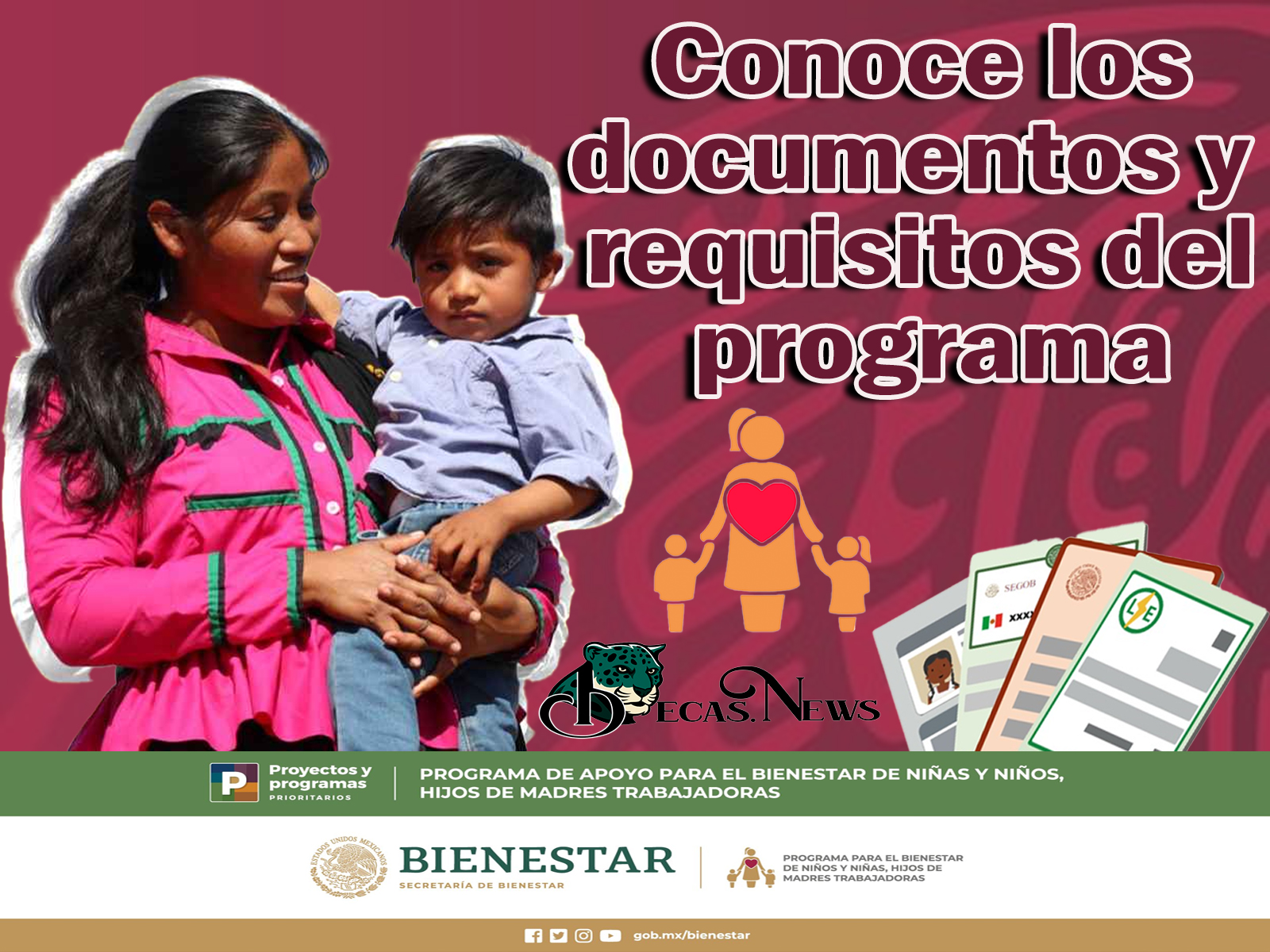 Programa para bienestar de las niñas y niños, hijos de madres trabajadoras: Conoce los documentos y requisitos del programa