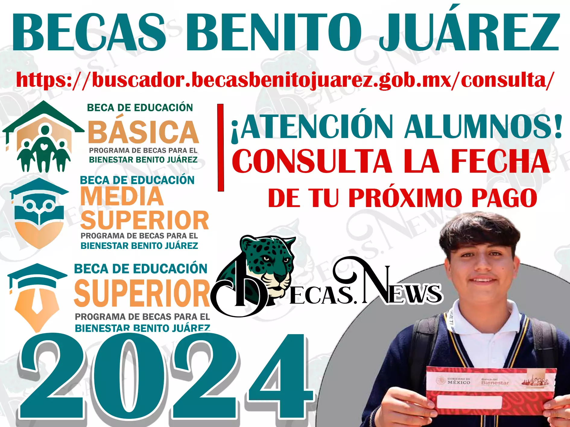 ¡Atención alumnos! Esta es la fecha del próximo pago de la Beca Benito Juárez