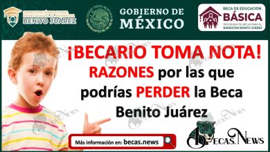 ¡BECARIO TOMA NOTA! | Estas son la RAZONES por las que podrías PERDER la Beca Benito Juárez 2023