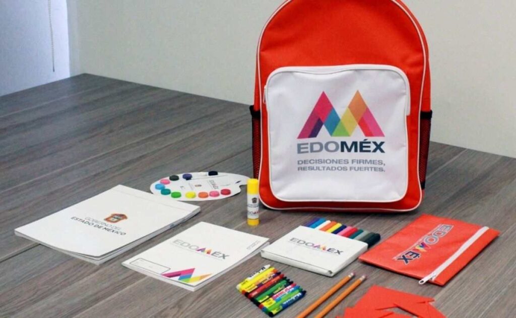 utiles escolares edomex 2021 que contiene mochila donde se entrega