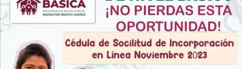 ¡Atención madres de familia! Se extiende registro de incorporación en línea para la Beca Benito Juárez