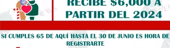 ¿QUIERES RECIBIR $6,000 PESOS? REGISTRATE AL PROGRAMA DE APOYO |PENSIÓN BIENESTAR