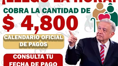 ¡ES HORA DE COBRAR! CONSULTA TU FECHA DE PAGO Y RECIBE $ 4,800 PESOS|PENSIÓN BIENESTAR