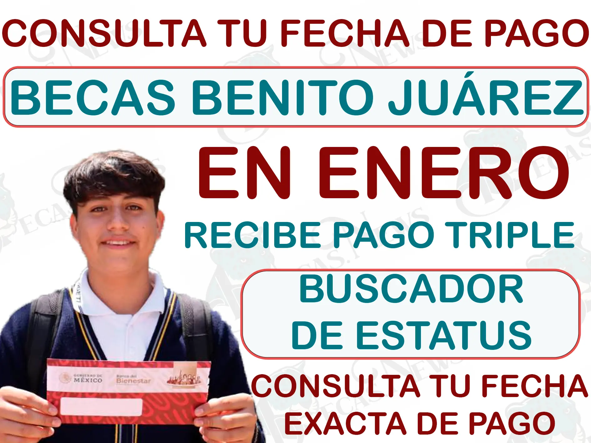 ¡Atención alumnos! De esta manera puedes consultar la fecha exacta de tu primer depósito del año: Becas Benito Juárez