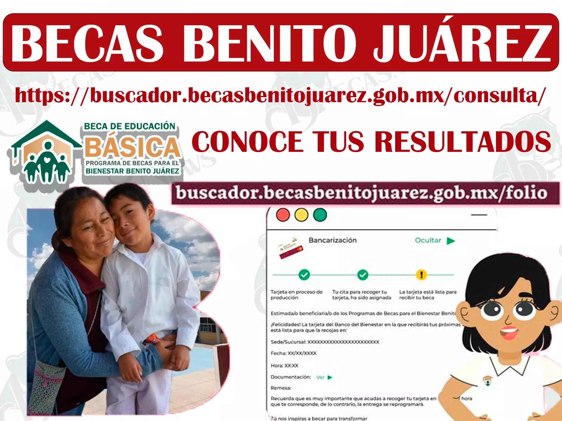 ¡Atención madres de familia! Ya puedes consultar tus resultados de la beca Benito Juárez