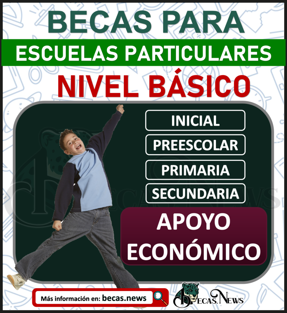 ¡ATENCION! Apoyo Económico; Becas Para Escuelas Particulares Nivel