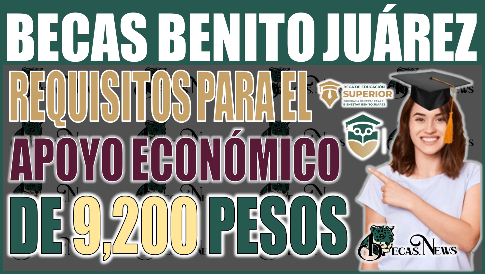 ¡Aprovecha la Beca Benito Juárez! Requisitos para obtener el apoyo económico de 9,200 pesos