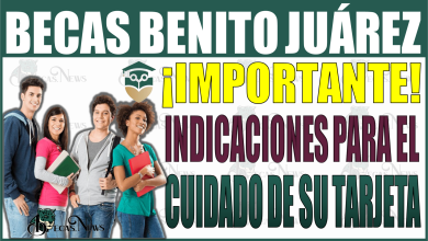 ¡Atención Estudiantes! Importantes indicaciones para cuidar tu tarjeta de Beca Benito Juárez