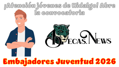 ¡Atención jóvenes de Hidalgo! Abre la convocatoria "Embajadores Juventud 2026"