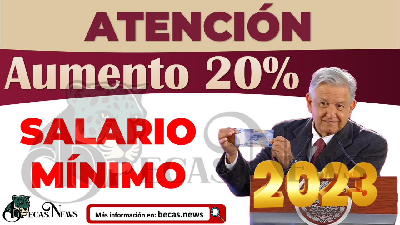 ¡AUMENTO Salario Mínimo! más; Así lo dio a Conocer el Presidente Andrés Manuel López Obrador