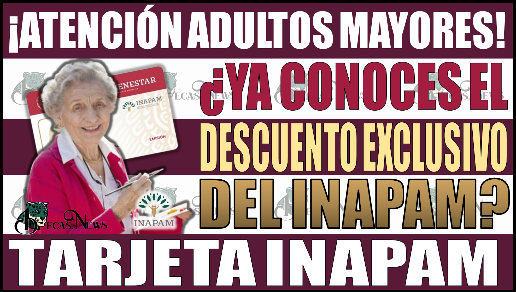 ¡Descubre el beneficio exclusivo que INAPAM tiene para los Adultos Mayores!