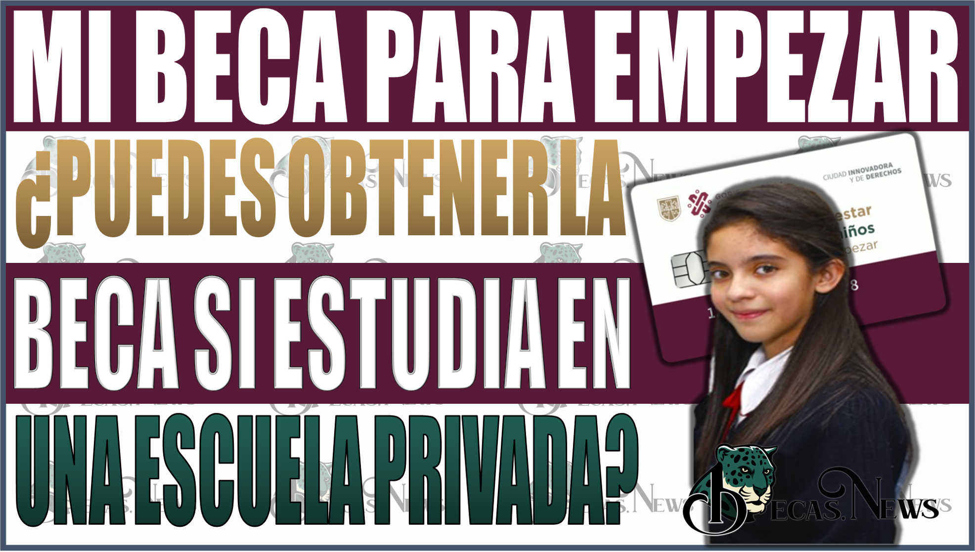 ¡Descubre si puedes obtener Mi Beca Para Empezar en CDMX aunque estudies en escuela privada!