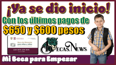 ¡Ya se dio inicio con los últimos pagos de $650 y $600 pesos! | Mi Beca para Empezar 