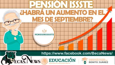 ¿Habrá algún aumento en la pensión del Issste para el mes de septiembre?
