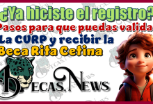 ¿Ya hiciste el registro de tu hija o hijo? | Pasos para que puedas validar la CURP y recibir la Beca Rita Cetina 