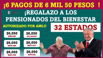 🎁6 pagos de 6 mil 50 pesos ¡REGALAZO a los pensionados del Bienestar Adultos Mayores por parte de AMLO y la Secretaría de Bienestar para los 32 estados!!🔴💥 Felicidades a todos