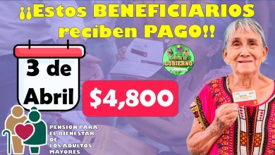 👀🥳Estos adultos mayores reciben PAGO de 4,800 pesos el lunes 3 de Abril👀🥳 🚨PENSIÓN BIENESTAR 2023🚨