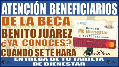 📢👨‍🎓👩‍🎓💳💥 Atención Beneficiarios de la Beca Benito Juárez | ¿ ya Conoces Cuándo se te Hará Entrega de tu Tarjeta de Bienestar? 📢👨‍🎓👩‍🎓💳💥