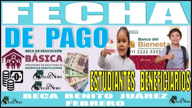 📢👨‍🎓👩‍🎓💸🤑 FECHA DE PAGO | ESTUDIANTES BENEFICIARIOS DE LA BECA BENITO JUÁREZ | MES DE FEBRERO 📢👨‍🎓👩‍🎓💸🤑