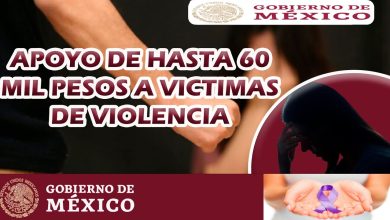 🔊¡¡¡ATENCIÓN!!!🔊 🙅‍♀️🔴APOYO ECONÓMICO HASTA DE 60,000 PESOS A MUJERES VÍCTIMAS DE VIOLENCIA🔴🙅‍♀️