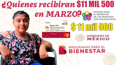 😱👀¡¡¡Estos beneficiarios recibirán la cantidad de $11,500 Pesos!!!😱👀 🔴Pensión Discapacidad 2023🔴