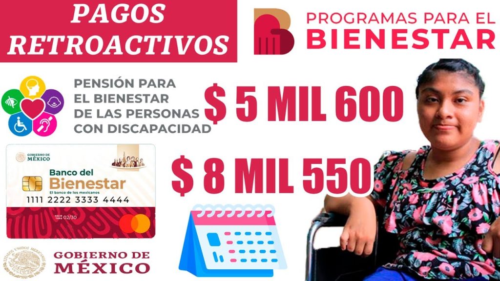 😱🤯¡¡ATENCIÓN, PAGOS RETROACTIVOS!!!😱🤯🔴Pensión para el Bienestar de las Personas con Discapacidad🔴