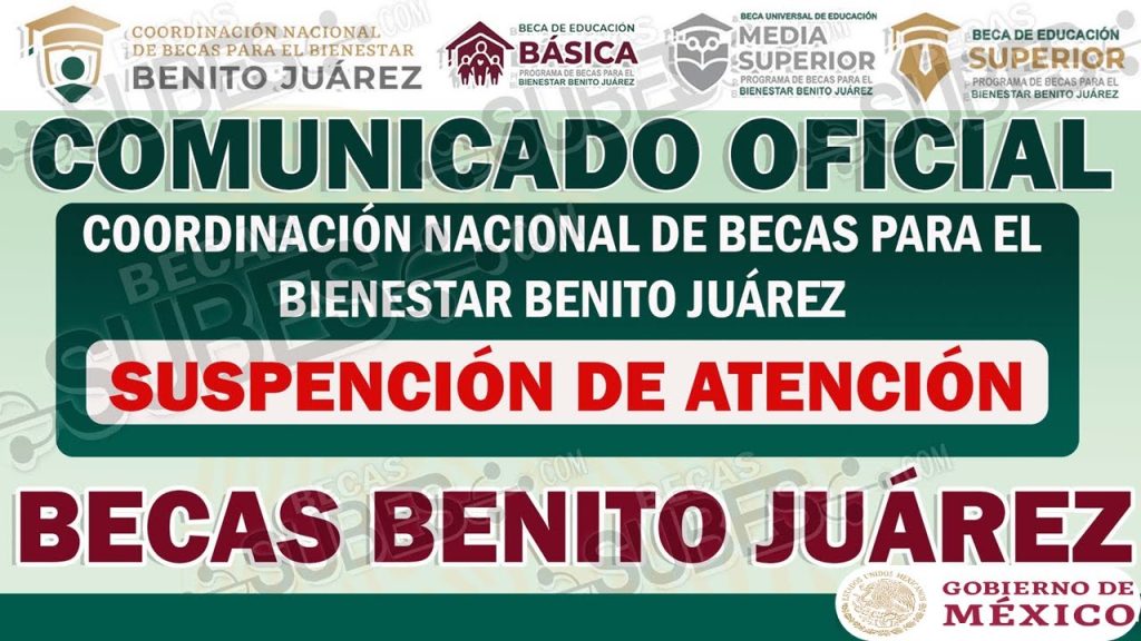 🚨¡ATENCIÓN ESTUDIANTES!🚨 😱Comunicado Importante de la Coordinación Nacional de Becas Benito Juárez😱