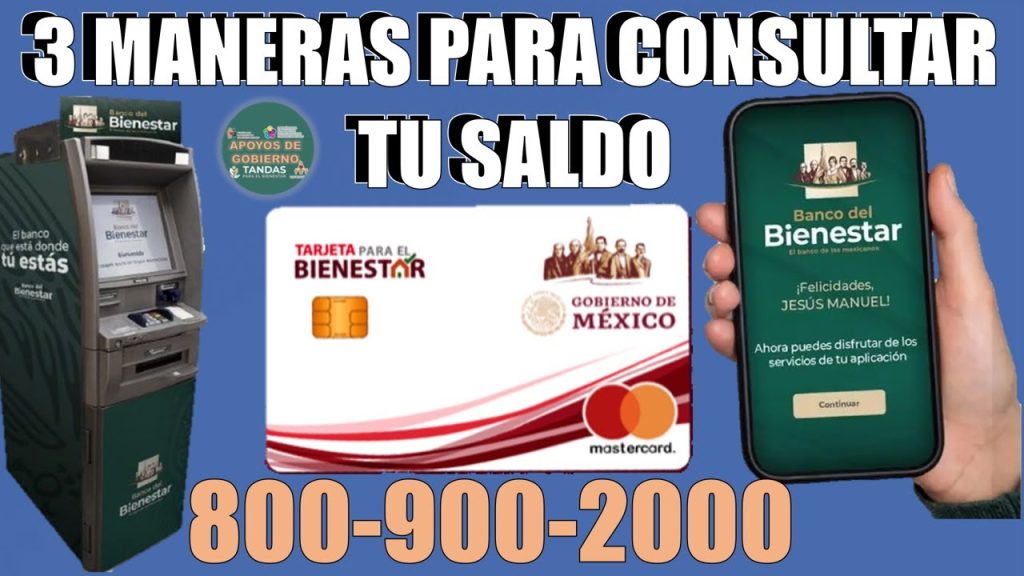 🚨😱¡¡3 MANERAS PARA CONSULTAR EL SALDO DE TU TARJETA DEL BANCO DEL BIENESTAR!!😱🚨