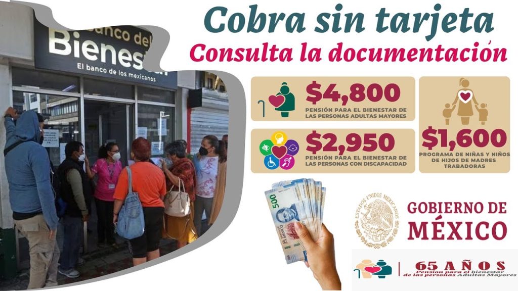 🤑🤯¡¡¡YA PUEDES COBRAR SIN TARJETA!!!🤑🤯 ☑️Pensión Bienestar 2023☑️